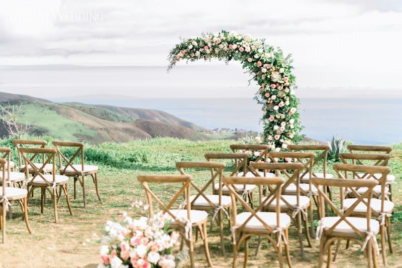 mountain top wedding ceremony