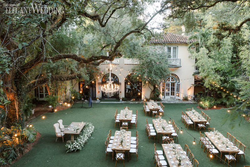 estate garden wedding