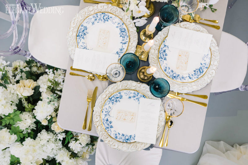 wedding table setting