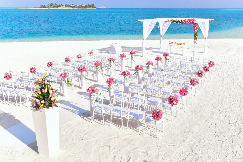 beach wedding