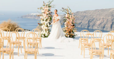 destination wedding in pink hues