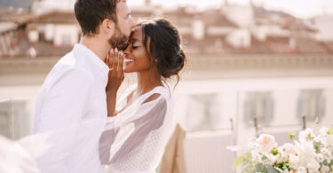 rooftop wedding