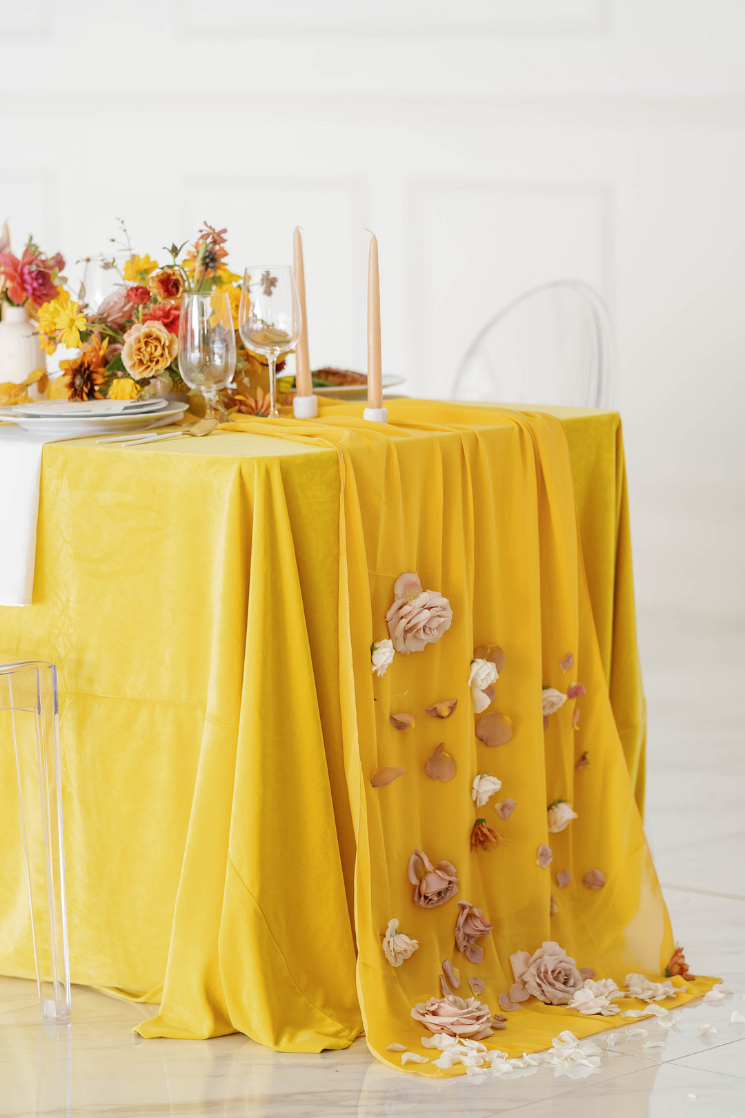 yellow wedding theme