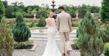 floral garden wedding