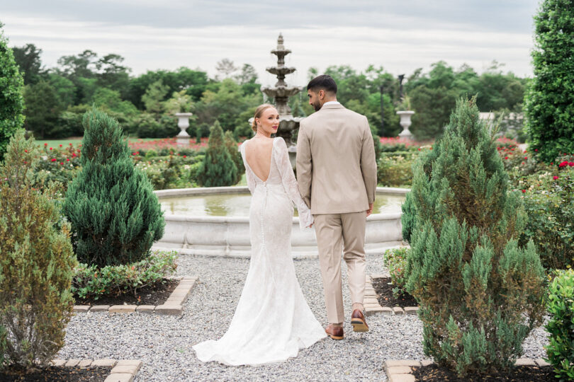 floral garden wedding