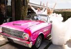 barbie wedding theme pink car