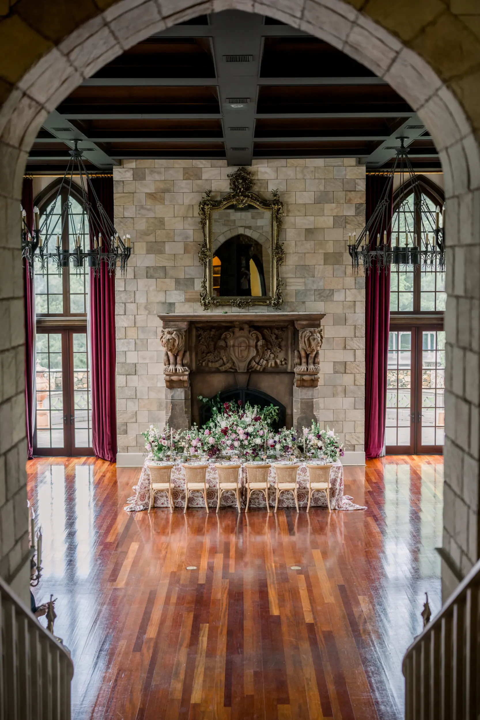 bridgerton table setting