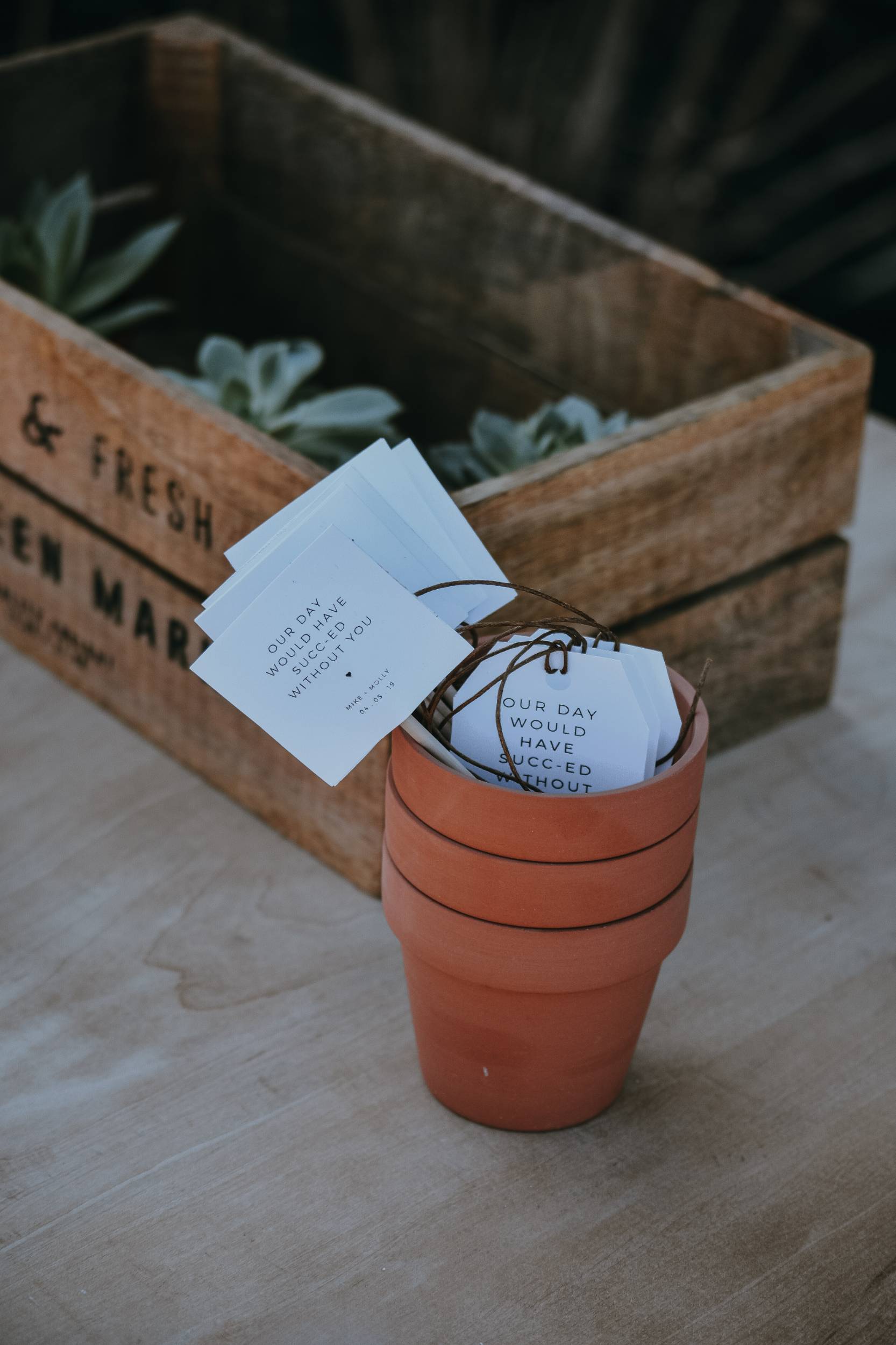 diy wedding favors