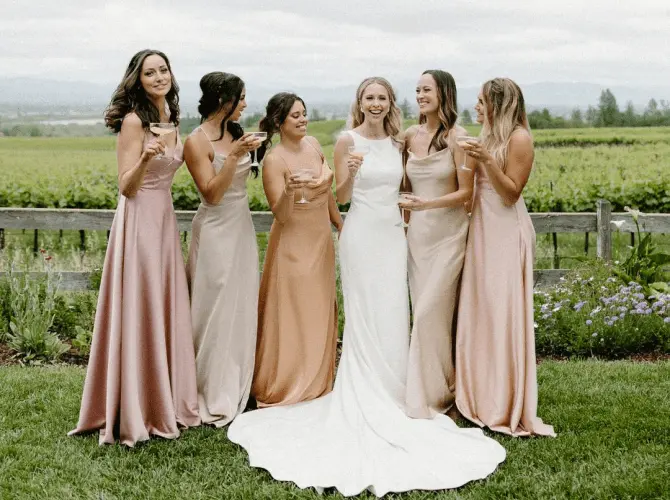 aw bridal bridesmaid dresses