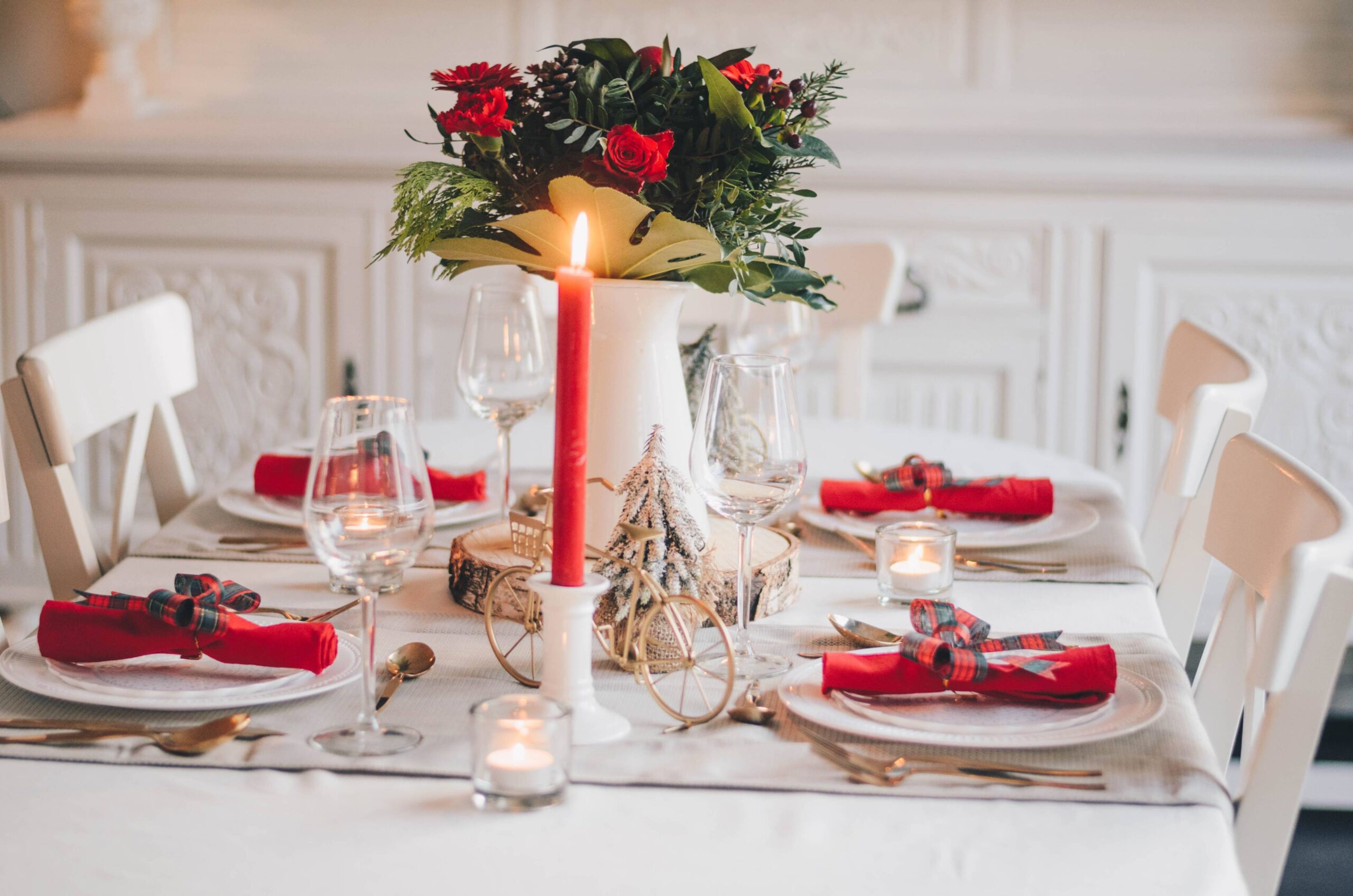 christmas wedding table ideas