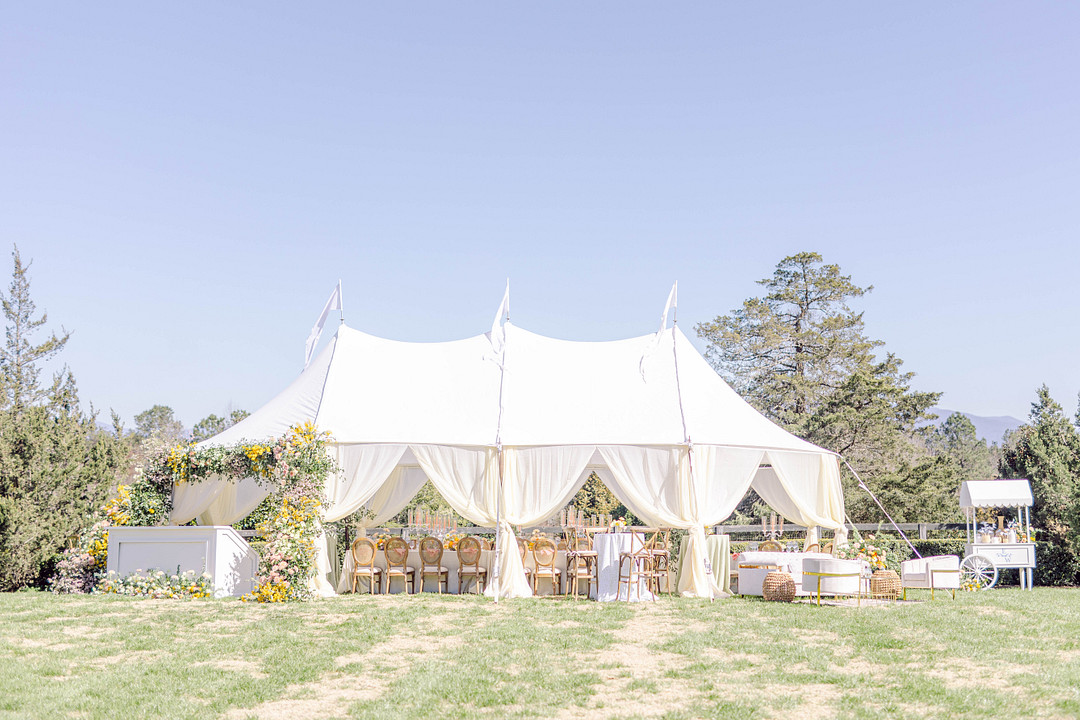 tent wedding