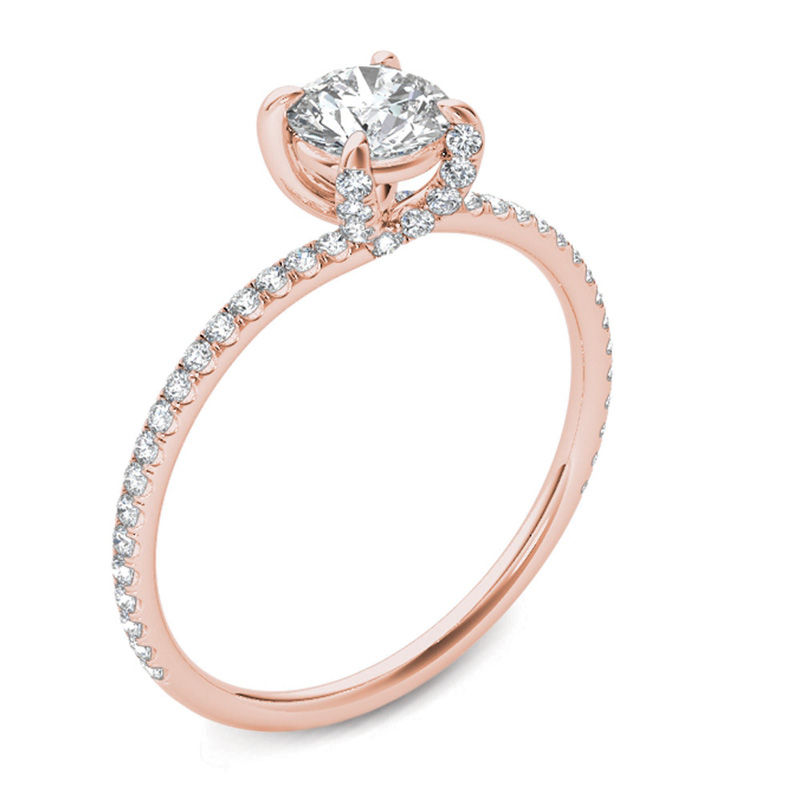 rose gold wedding ring