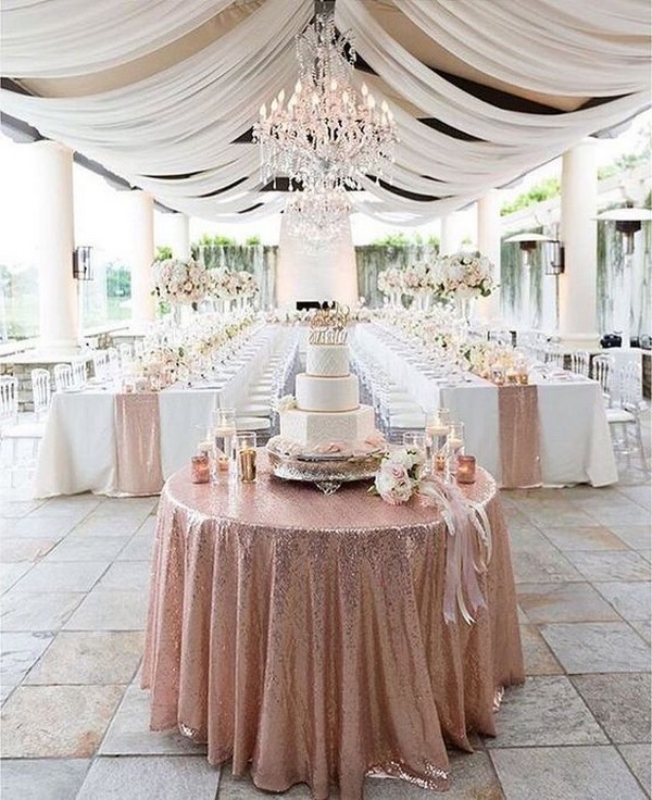 rose gold decor