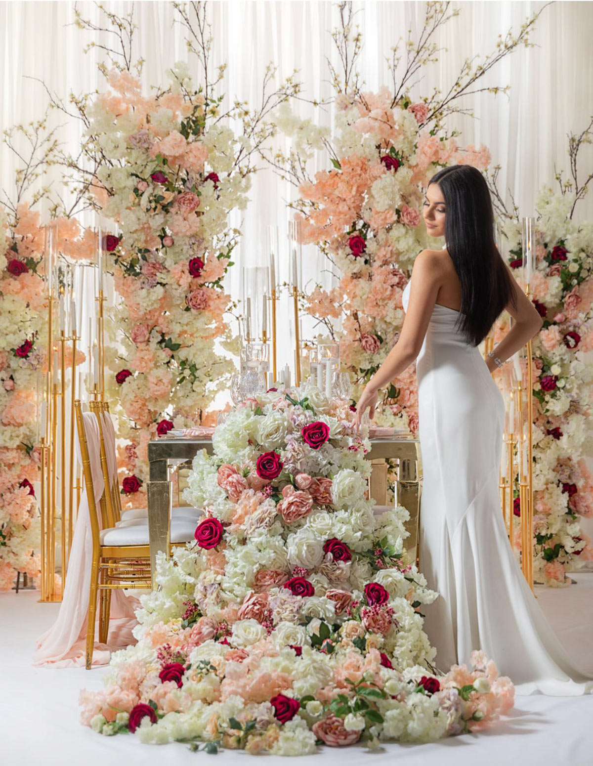 silk flowers for a wedding