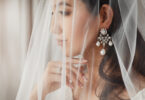 bride with diamond ring