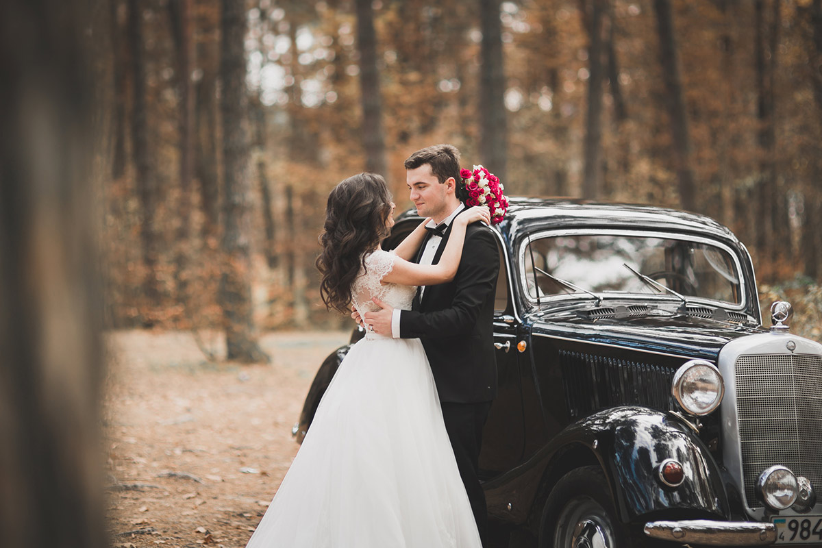 wedding car antique