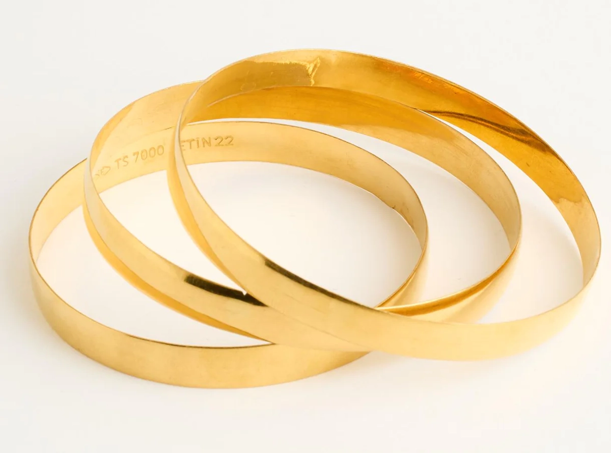 gold bangles