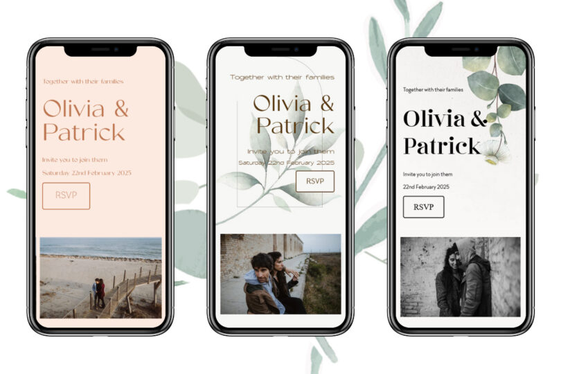 build your wedding website