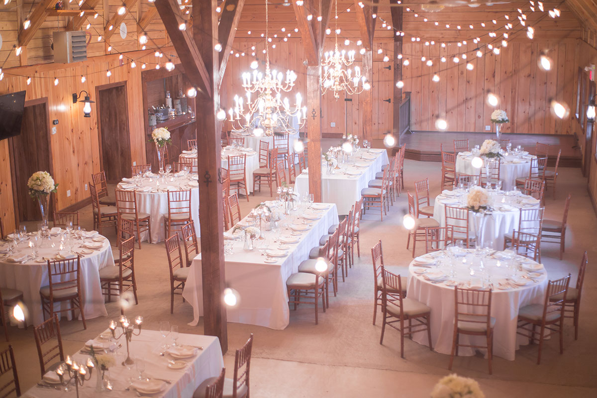 La Seigneurie rustic barn wedding venue