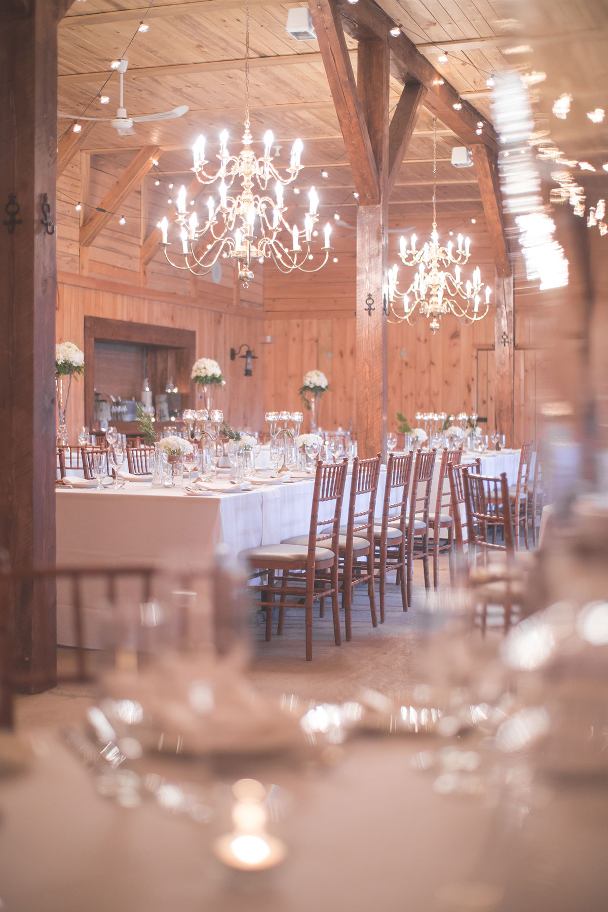 La Seigneurie rustic barn wedding venue