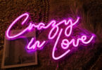 crazy in love neon sign