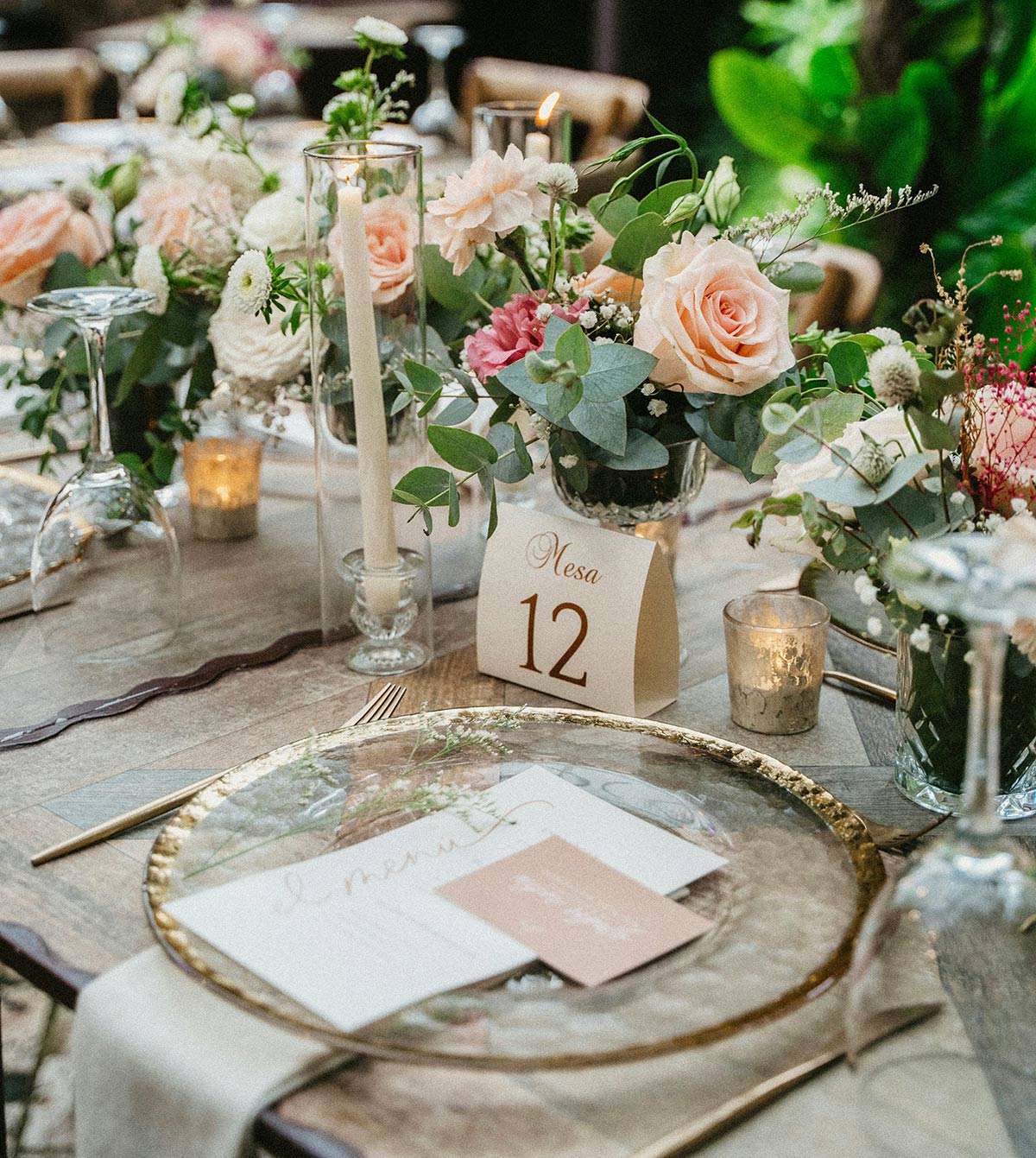 wedding decor on a budget