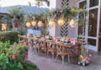 rustic destination wedding decor