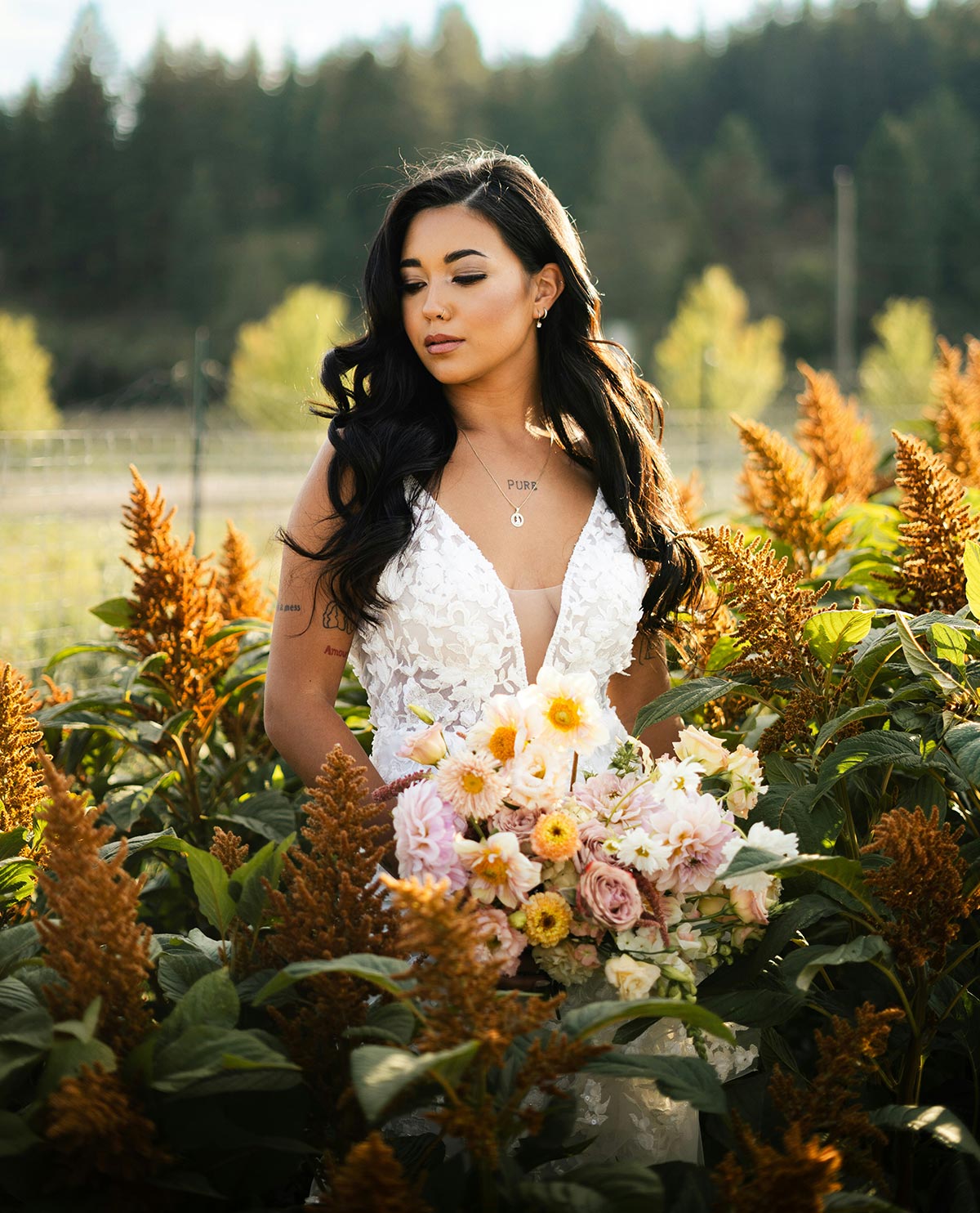 Beachy waves for wedding hair looks