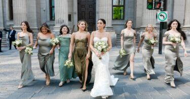 a beautiful wedding in Old Montreal