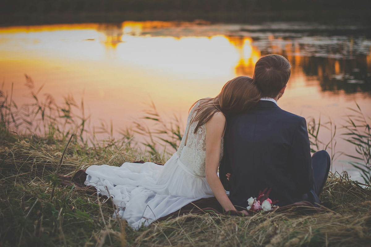 bride and groom wedding photography