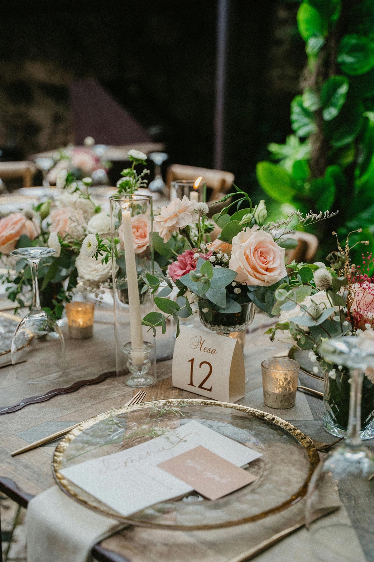 wedding table decor