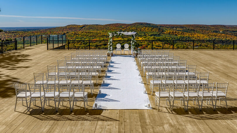 le sommet wedding venue in joliette