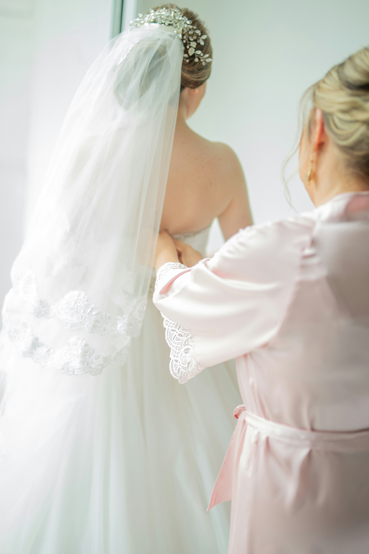 picking the length of your wedding veil