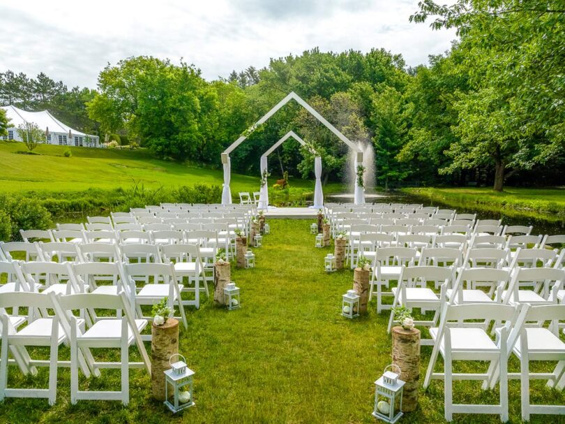 la distinction for garden weddings in quebec