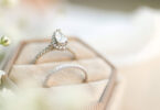 pear shape diamond ring